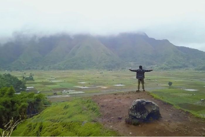 Pemandangan Desa Sembalun, Lombok