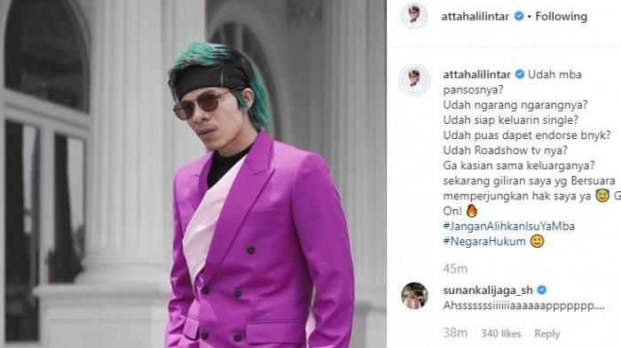 Postingan Atta Halilintar merespons tuduhan Bebby Fey 