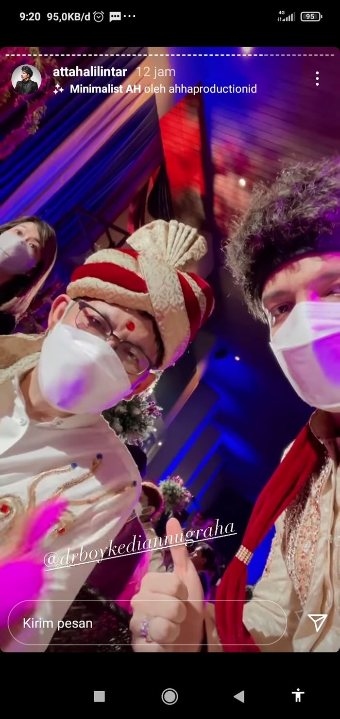  Atta Halilintar mengunggah video kebersamaannya dengan Dokter Boyke.