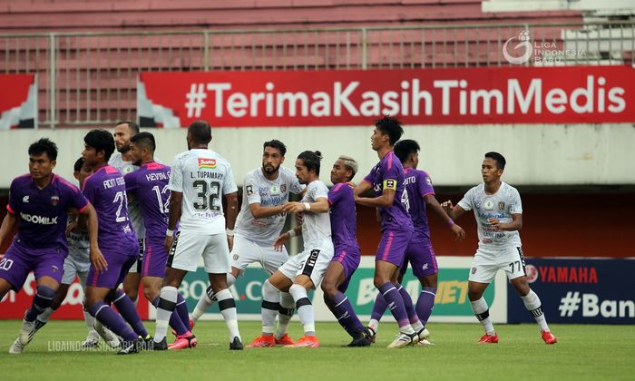 Bali United Vs Persita Tangerang, Jumat (2/4/2021) di Stadion Maguwoharjo, Sleman, Yogyakarta