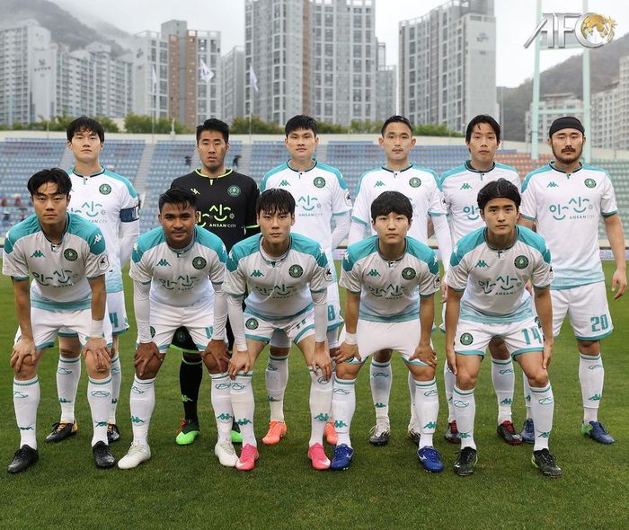 Pemain timnas Indonesia, Asnawi Mangkualam, kembali masuk skuad Ansan Greeners saat menghadapi Busan IPark pada pekan kelima Liga Korea 2