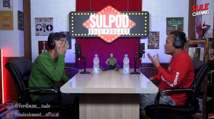 Perbincangan Sule dan Dimas Ahmad yang menceritakan sang ayah bangkrut.