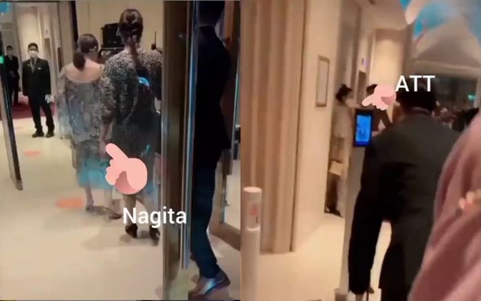Momen Nagita Slavina dan Ayu Ting Ting bertemu