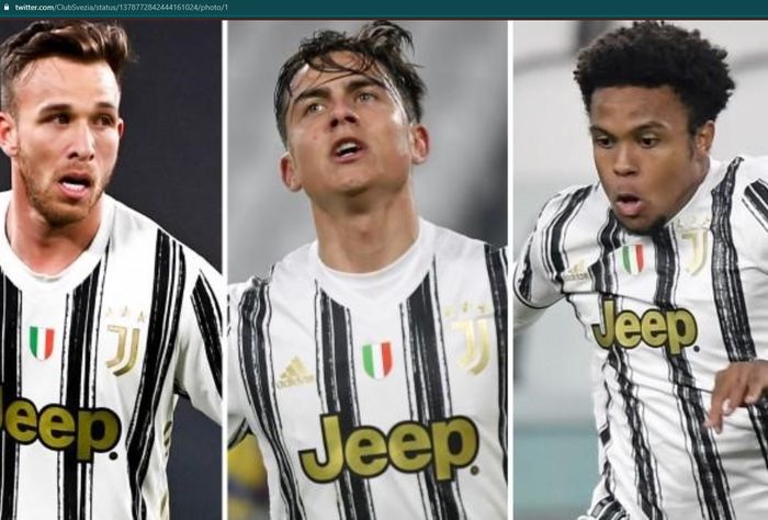 Tiga pemain Juventus yang melanggar prokes COVID-19, Arthur Melo, Paulo Dybala, Weston McKennie, bakal kembali bermain kala bentrok dengan Napoli.