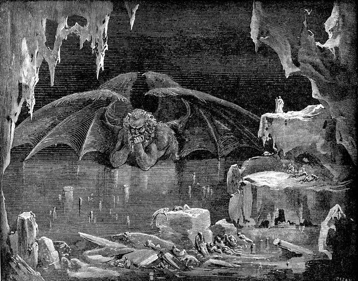 Satan dalam Dante Inferno.
