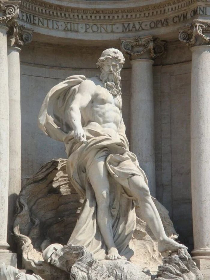 Oceanus di Trevi Fountain, Roma