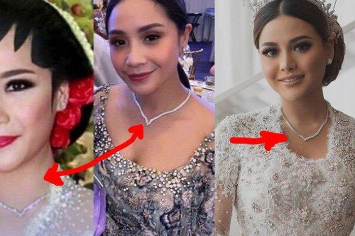 Kalung Aurel Hermansyah dan Nagita Slavina sama 