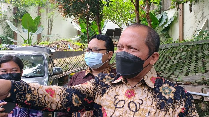 Kuasa Hukum Askara Parasady Harsono, Muslih, saat ditemui di Pengadilan Agama Jakarta Selatan, Kamis (15/4/2021).