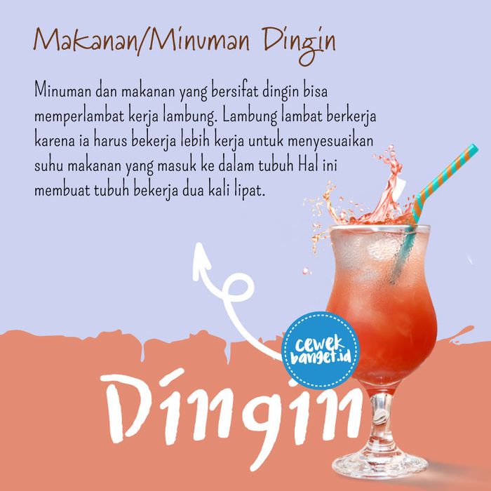 Makanan/Minuman Dingin