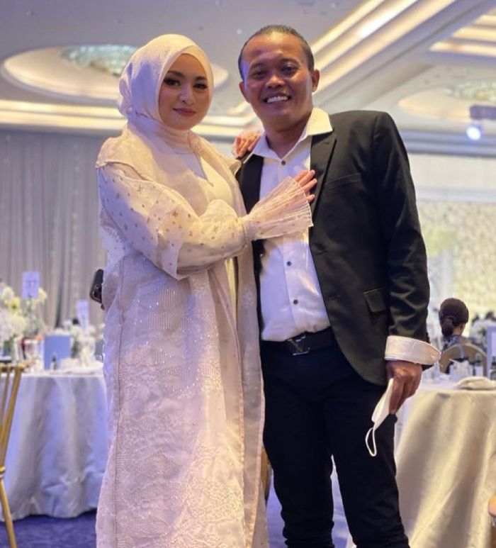 Nathalie Holscher dan Sule hadir dalam acara syukuran Aurel dan Atta