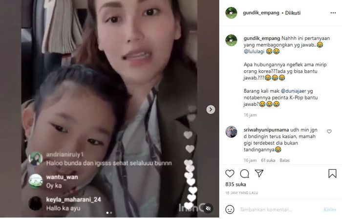 Ayu Ting Ting menceritakan detik-detik saat Bilqis lahir