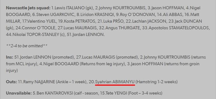 Syahrian Abimanyu mengalami cedera hamstring dan diperkirakan absen hingga dua minggu (25/4/2021). 
