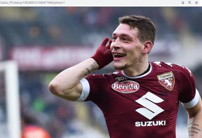 Andrea Belotti dikabarkan akan menjadi rekrutan Como 1907 selanjutnya.