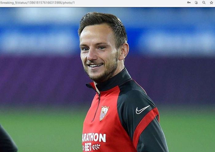 Gelandang Sevilla, Ivan Rakitic.