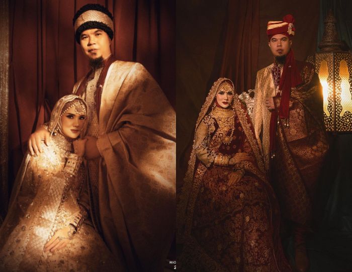 Mulan Jameela dan Ahmad Dhani 