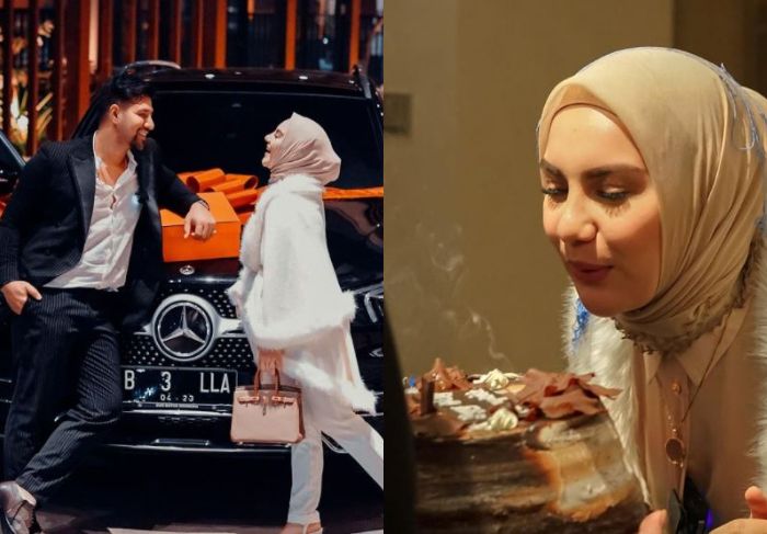 Perayaan ulang tahun Irish Bella.