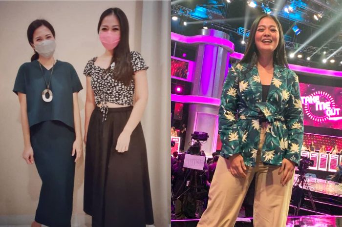 Gracia Indri dengan tubuh masih berisi