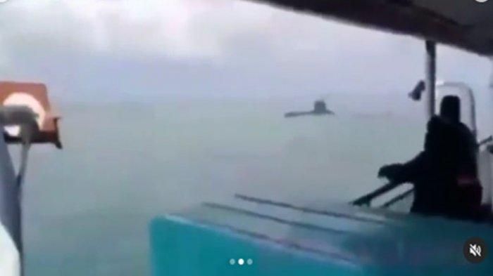 Penampakan Terakhir KRI Nanggala 402 Sebelum Menghilang 