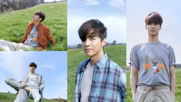 Kolase Pemotretan Won Bin