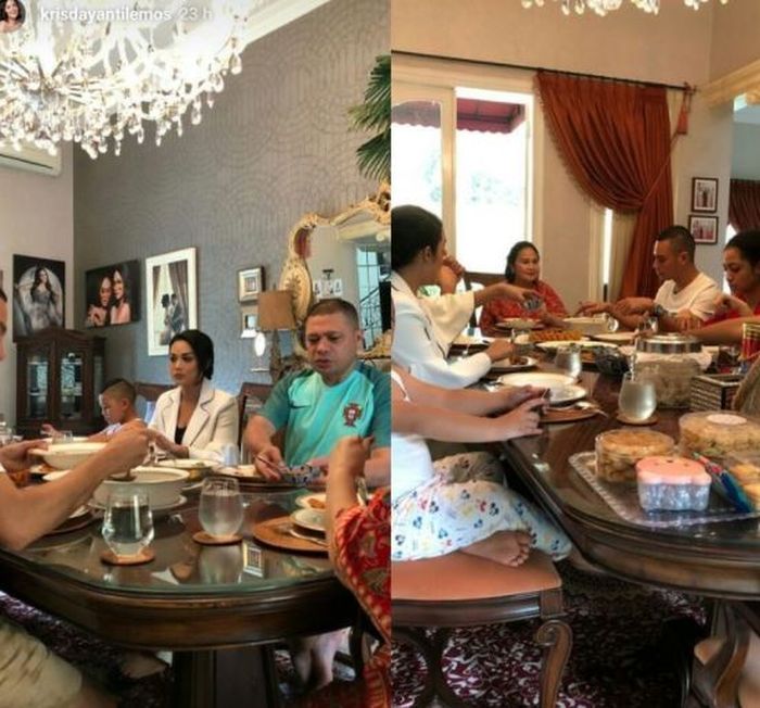 Ruang makan KD dan Raul Lemos