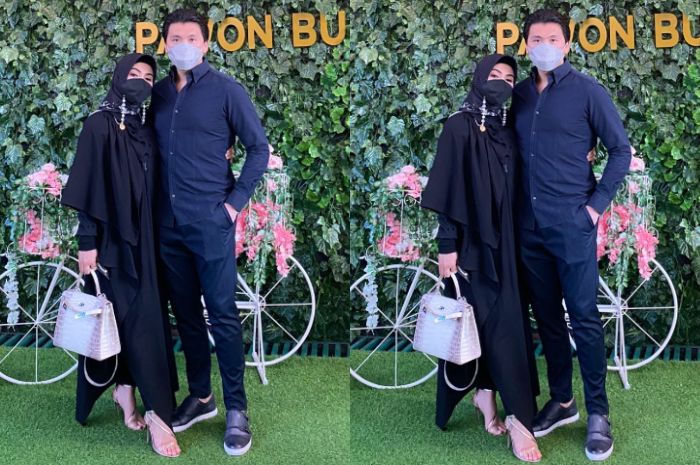 Penampilan Terbaru Syahrini Berhijab Setelah Pulang dari Jepang