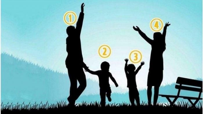 Tes kepribadian untuk mengetahui seberapa sensitif dan peka dirimu. Pilih bayangan orang  yang paling terlihat bahagia.