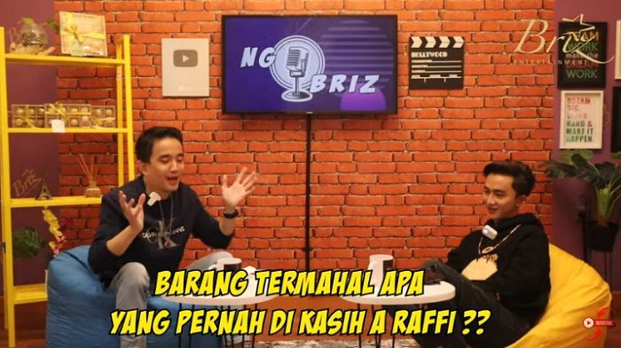 Sensen, asisten Raffi Ahmad 