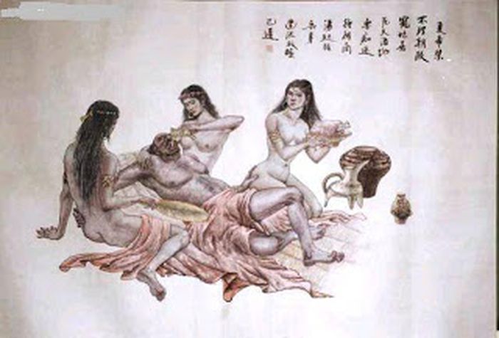 Jie Xia sedang digambarkan dalam kisah danau alkohol.
