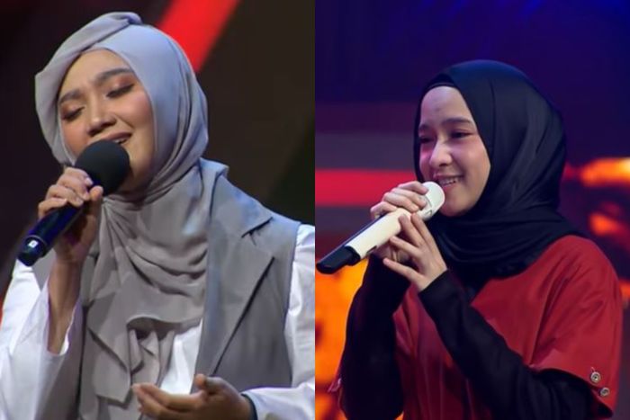 Kolase Foto Penampilan Duet Sabyan Gambus dan Sulis