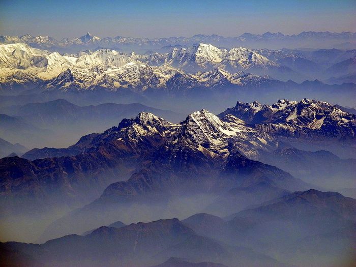 Pegunungan Himalaya.