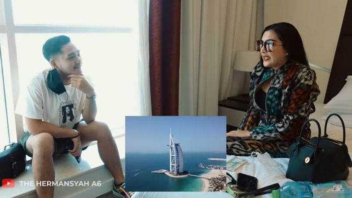Ashanty dan Azriel Hermansyah Bersiap Pindah ke Hotel Burj Al Arab