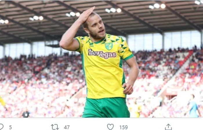 Striker Norwich City dan timnas Finlandia, Teemu Pukki.