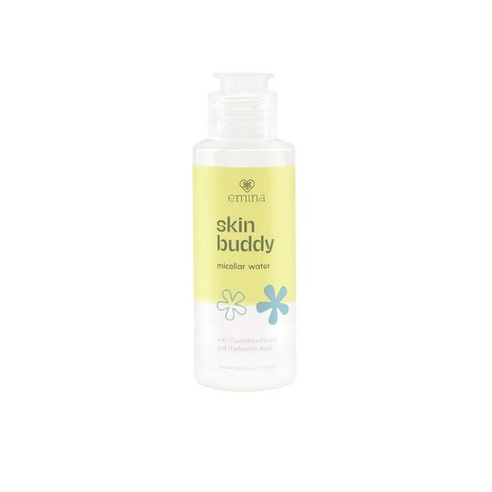Rekomendasi micellar water bebas alkohol: Emina Skin Buddy Micellar Water