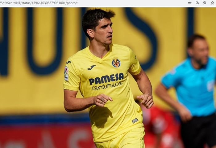 Penyerang Villarreal, Gerard Moreno.