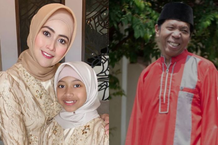 Kolase Foto Meggy Wulandari, Meisya dan Kiwil.