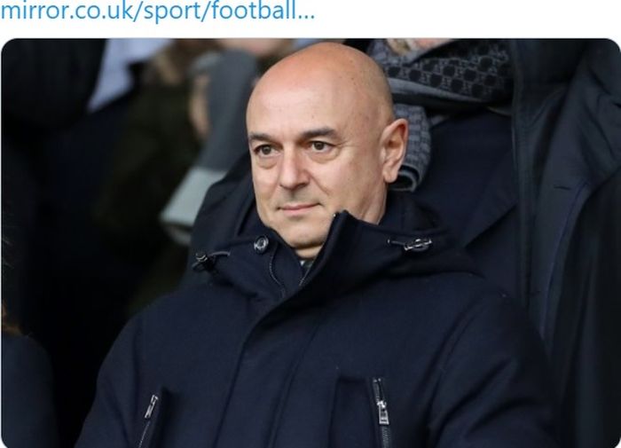 Chairman Tottenham Hotspur, Daniel Levy.