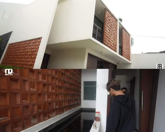 Jadi kediaman Lesty Kejora setelah menikah, ini tampak depan rumah artis Rizky Billar yang akan gelar lamaran.
