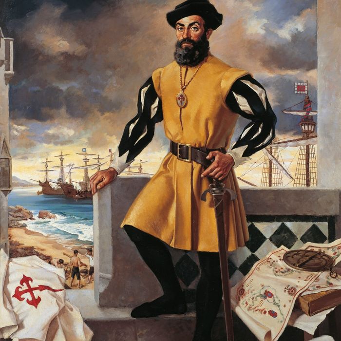 Magellan-lah yang meyakinkan Rajah Humabon dan istrinya untuk dibaptis ke Agama Katolik dan kemudian menawarkan kepada mereka Santo Nino. Ini dikatakan sebagai momen dalam sejarah ketika Agama Katolik diperkenalkan ke Filipina. (HISTORY)