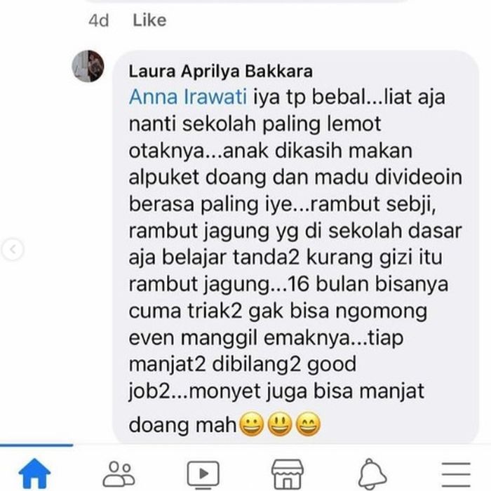 Hujatan netizen tentang anak Shandy Aulia.