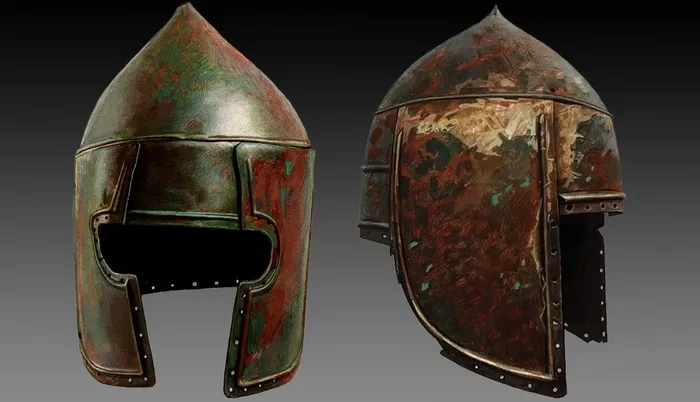 Helm Kegel dari Yunani kuno.