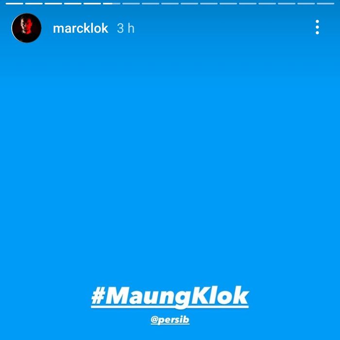 Marc Klok umumkan julukan barunya selepas bergabung dengan Persib Bandung.