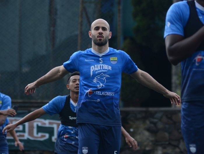 Gelandang anyar Persib, Mohammed Rashid.