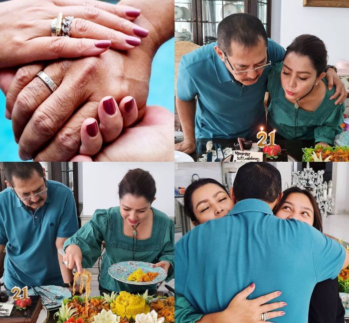 Rumantisme perayaan anniversary pernikahan Mayangsari dan Bambang Trihatmodjo