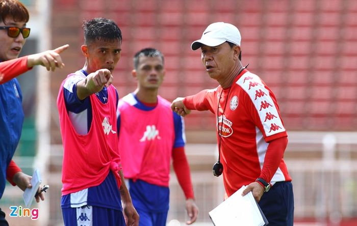 Pelatih asal Korea Selatan, Chung Hae-seong.