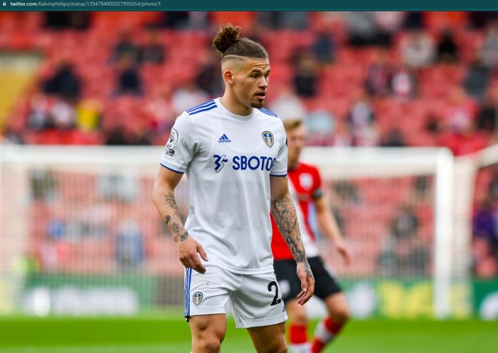 Gelandang jangkar milik Leeds United, Kalvin Phillips.