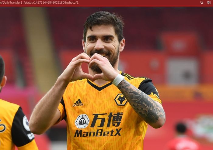 Gelandang Wolverhampton Wanderers, Ruben Neves.