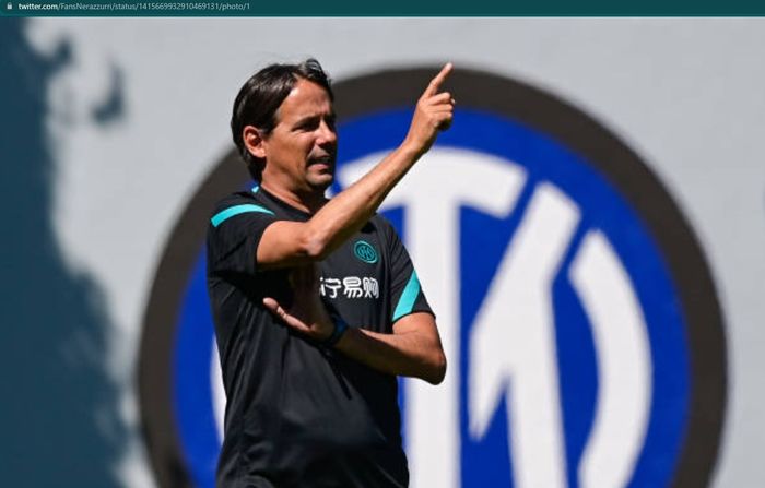 Pelatih baru Inter Milan, Simone Inzaghi.