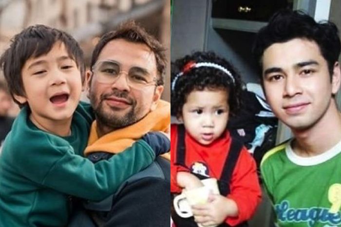 Raffi Ahmad bersama Rafathar