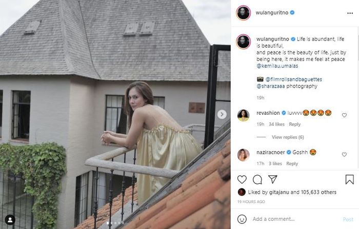 Foto seksi Wulan Guritno 