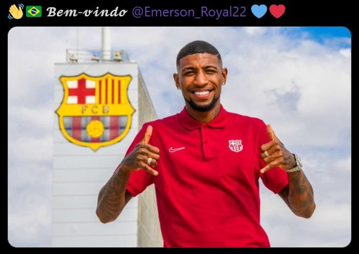 Bek sayap anyar Barcelona, Emerson Royal